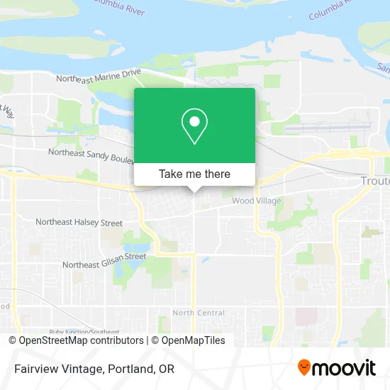 Fairview Vintage map