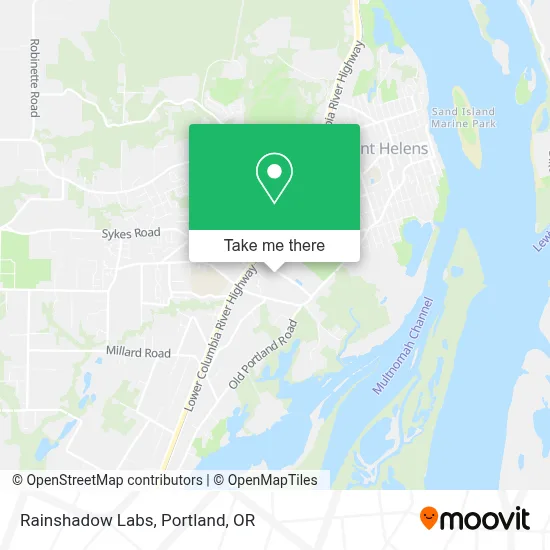 Rainshadow Labs map