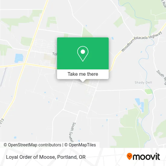 Loyal Order of Moose map