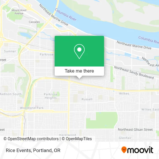 Rice Events map