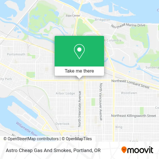 Astro Cheap Gas And Smokes map