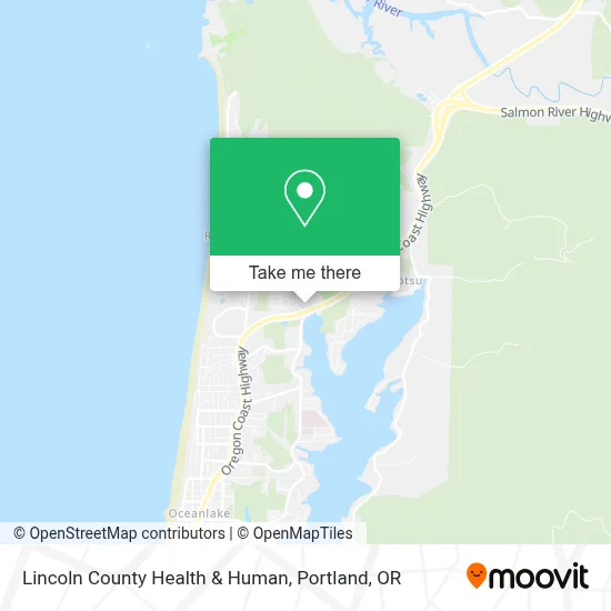 Lincoln County Health & Human map