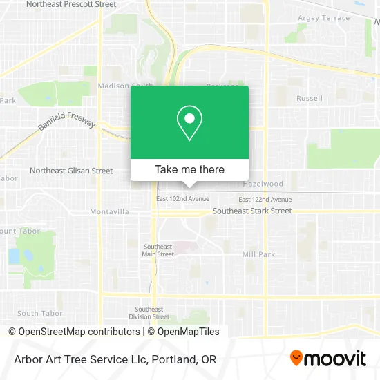 Arbor Art Tree Service Llc map