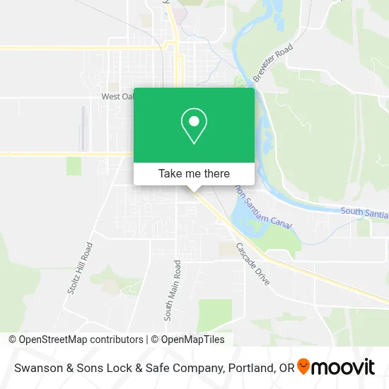 Swanson & Sons Lock & Safe Company map