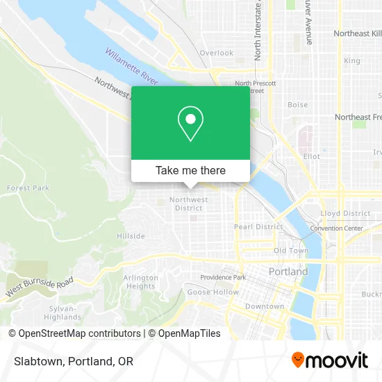 Slabtown map