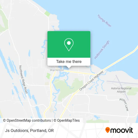 Js Outdoors map