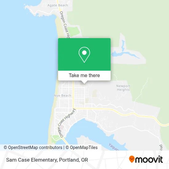 Sam Case Elementary map