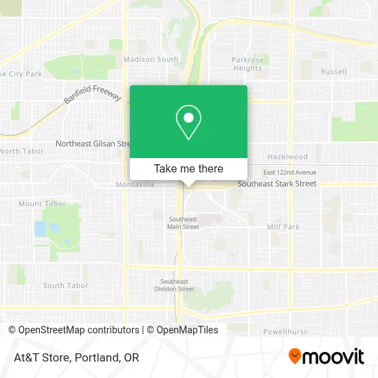 At&T Store map