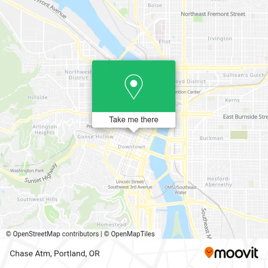 Chase Atm map
