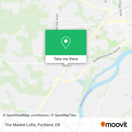 The Market Lofts map