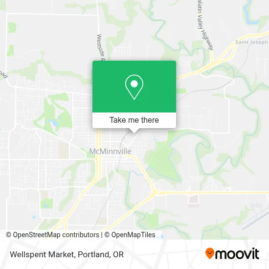 Wellspent Market map
