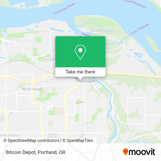 Bitcoin Depot map