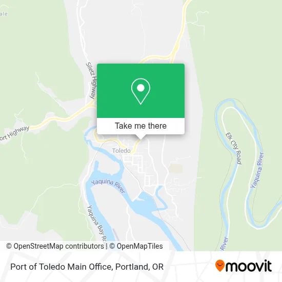 Port of Toledo Main Office map