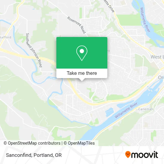 Sanconfind map