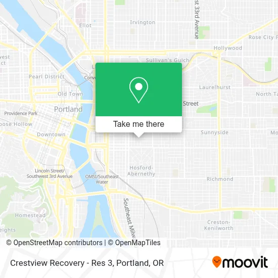 Crestview Recovery - Res 3 map