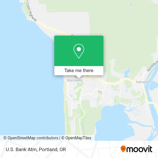 U.S. Bank Atm map