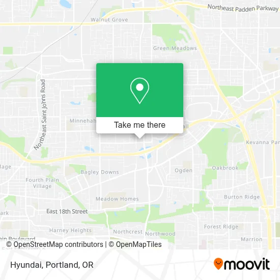 Hyundai map
