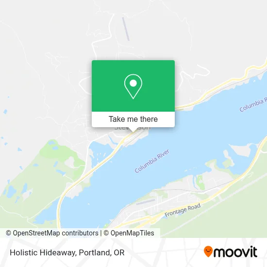Holistic Hideaway map