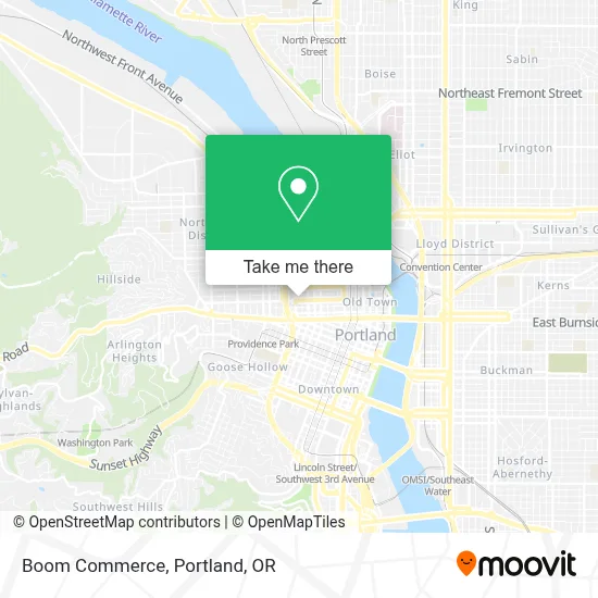 Boom Commerce map