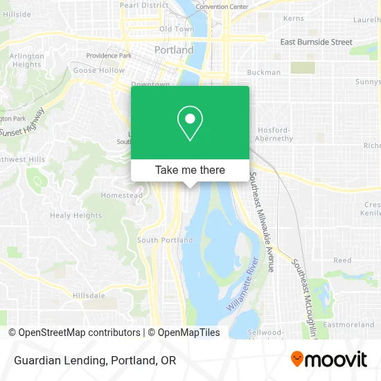 Guardian Lending map