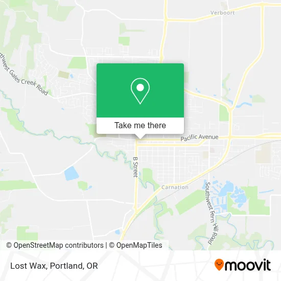 Lost Wax map