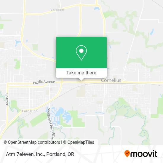 Atm 7eleven, Inc. map