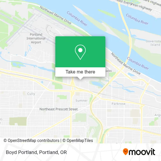 Boyd Portland map
