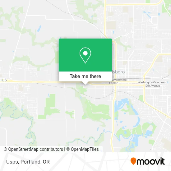 Usps map