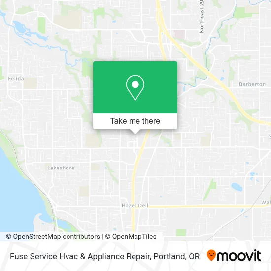 Fuse Service Hvac & Appliance Repair map