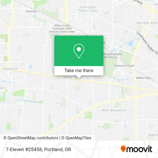 7-Eleven #25458 map