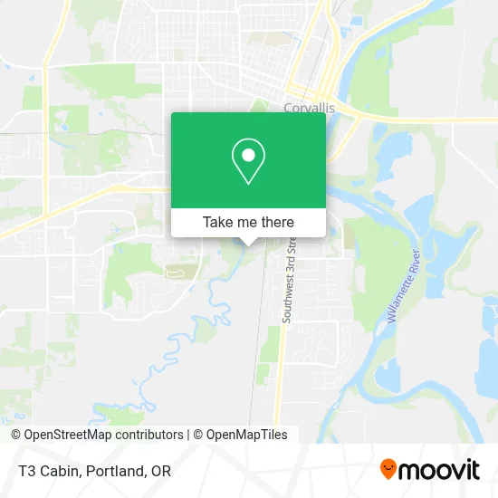 T3 Cabin map
