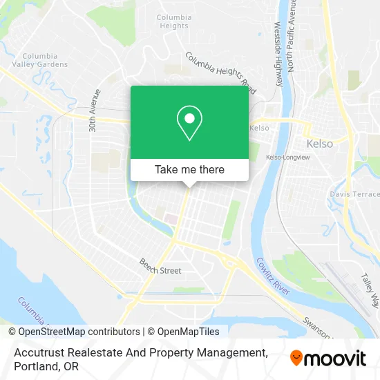 Accutrust Realestate And Property Management map