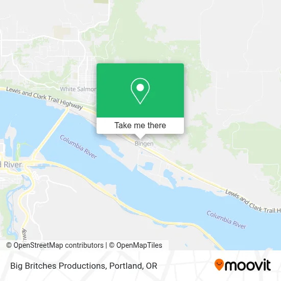 Big Britches Productions map