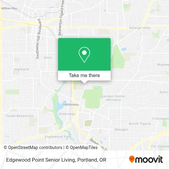 Edgewood Point Senior Living map