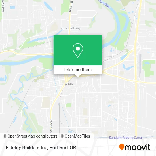 Fidelity Builders Inc map