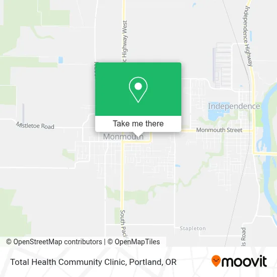 Total Health Community Clinic map