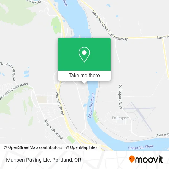 Munsen Paving Llc map