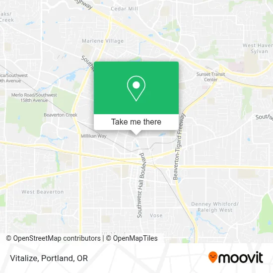 Vitalize map