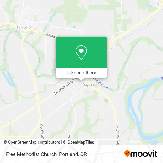 Free Methodist Church map