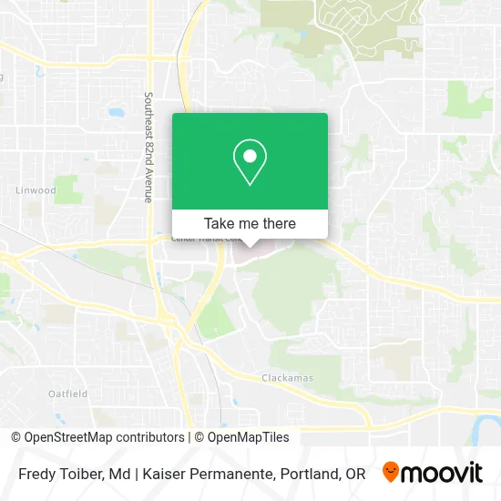 Fredy Toiber, Md | Kaiser Permanente map