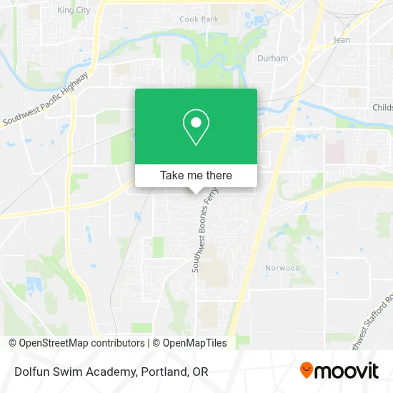 Dolfun Swim Academy map