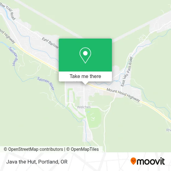 Java the Hut map