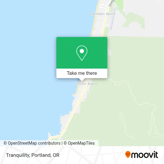 Tranquility map