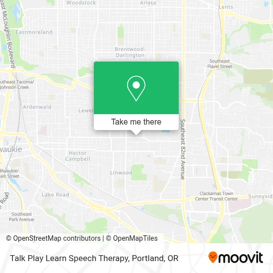 Talk Play Learn Speech Therapy map
