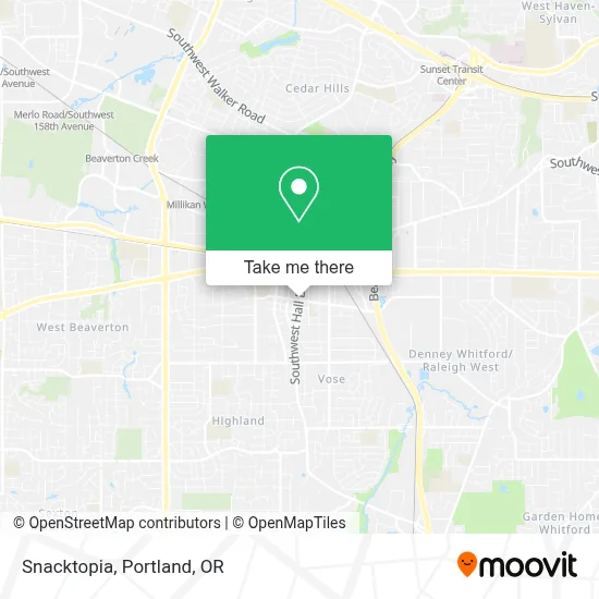 Snacktopia map