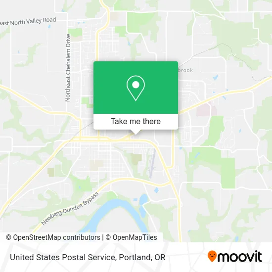 United States Postal Service map