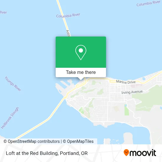 Loft at the Red Building map