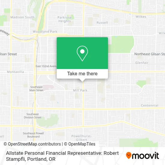 Allstate Personal Financial Representative: Robert Stampfli map