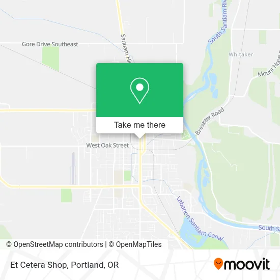Et Cetera Shop map