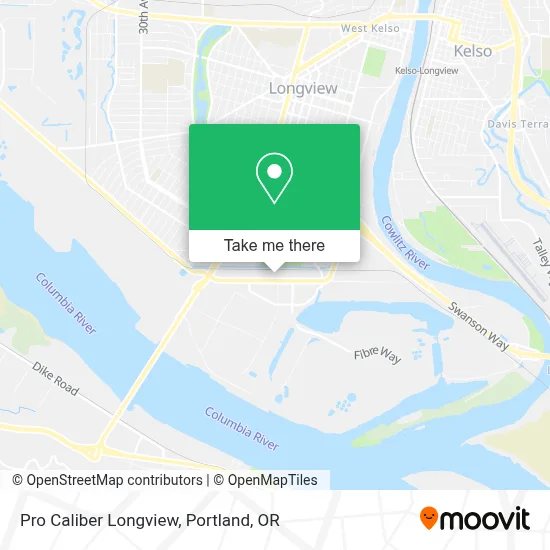 Pro Caliber Longview map